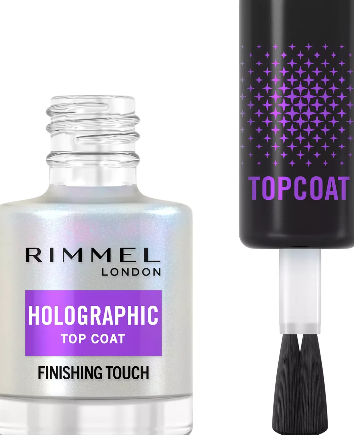 Rimmel Holographic Nail Polish Top Coat 12 ml