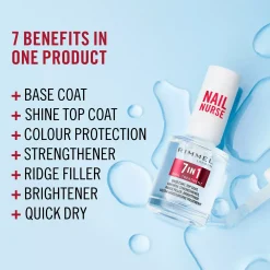 Rimmel Nail Care 7 in 1 Multi Benefit Base & Top Coat 12 ml