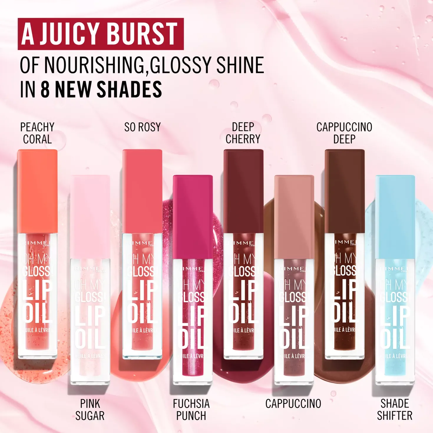Rimmel OMG Lip Oil 009 Cappuccino