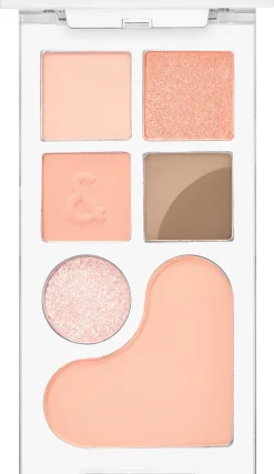 rom&nd Bare Layer Palette 01 Apricot Mood