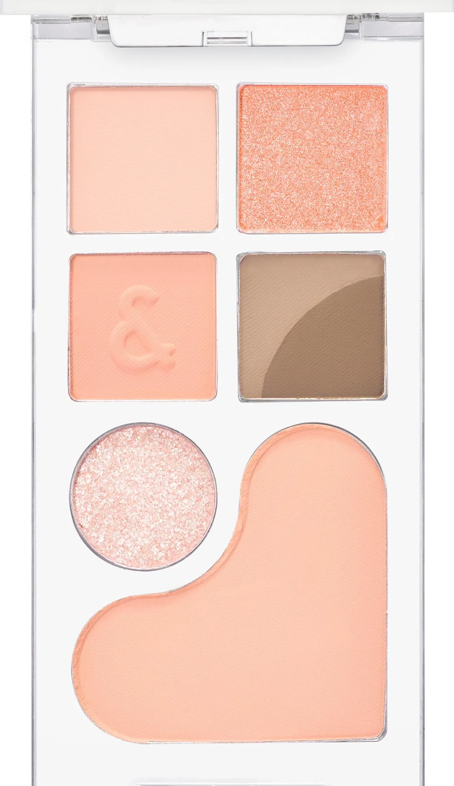 rom&nd Bare Layer Palette 01 Apricot Mood