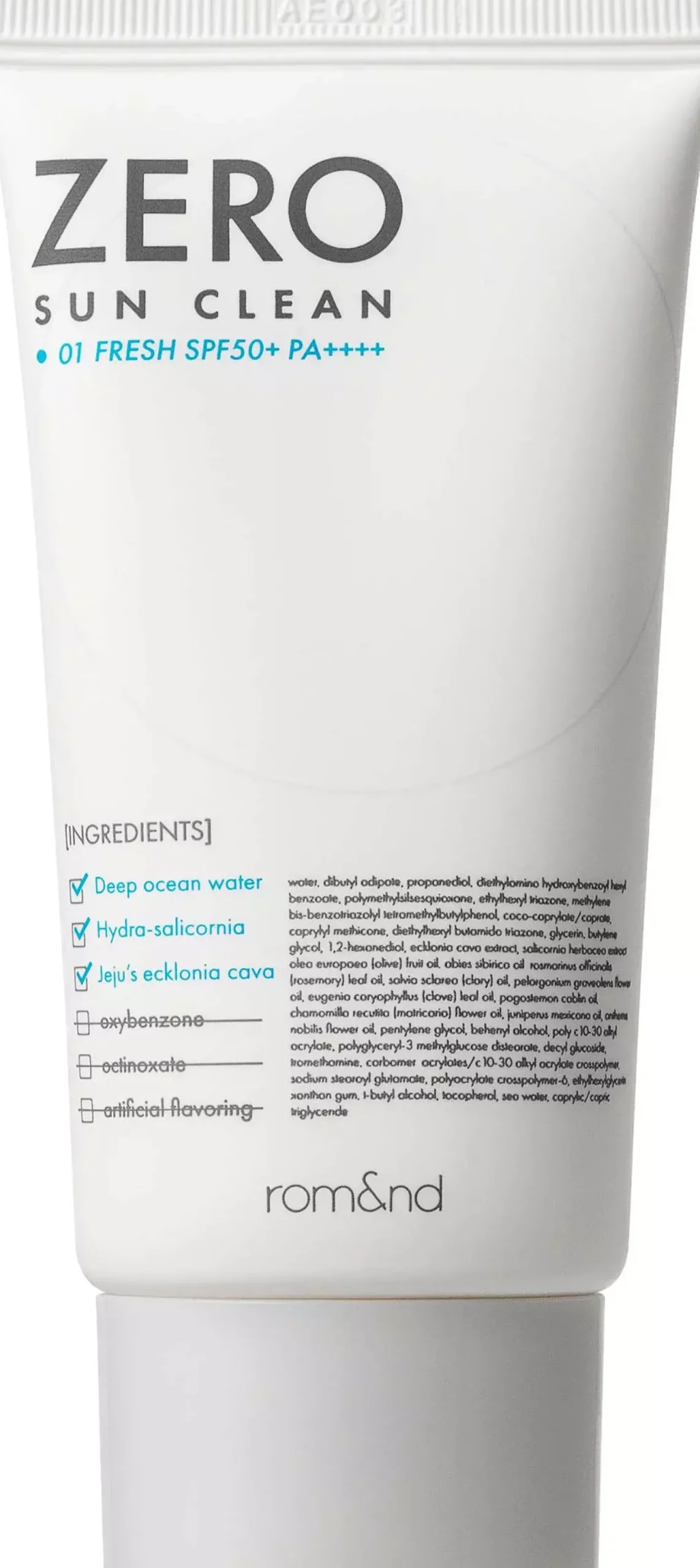 rom&nd Zero Sun Clean 02 Tone Up