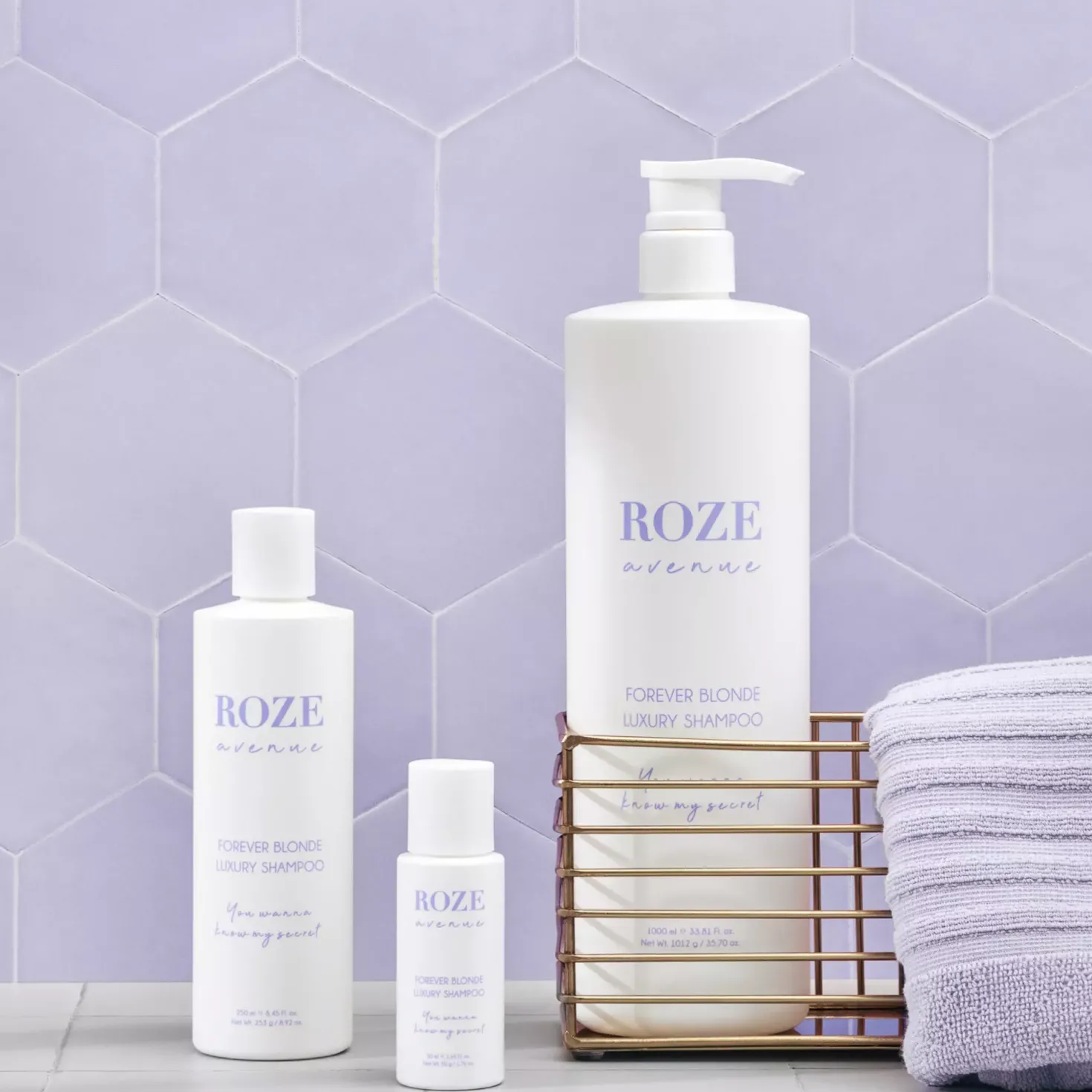 Roze Avenue Forever Blonde Luxury Shampoo