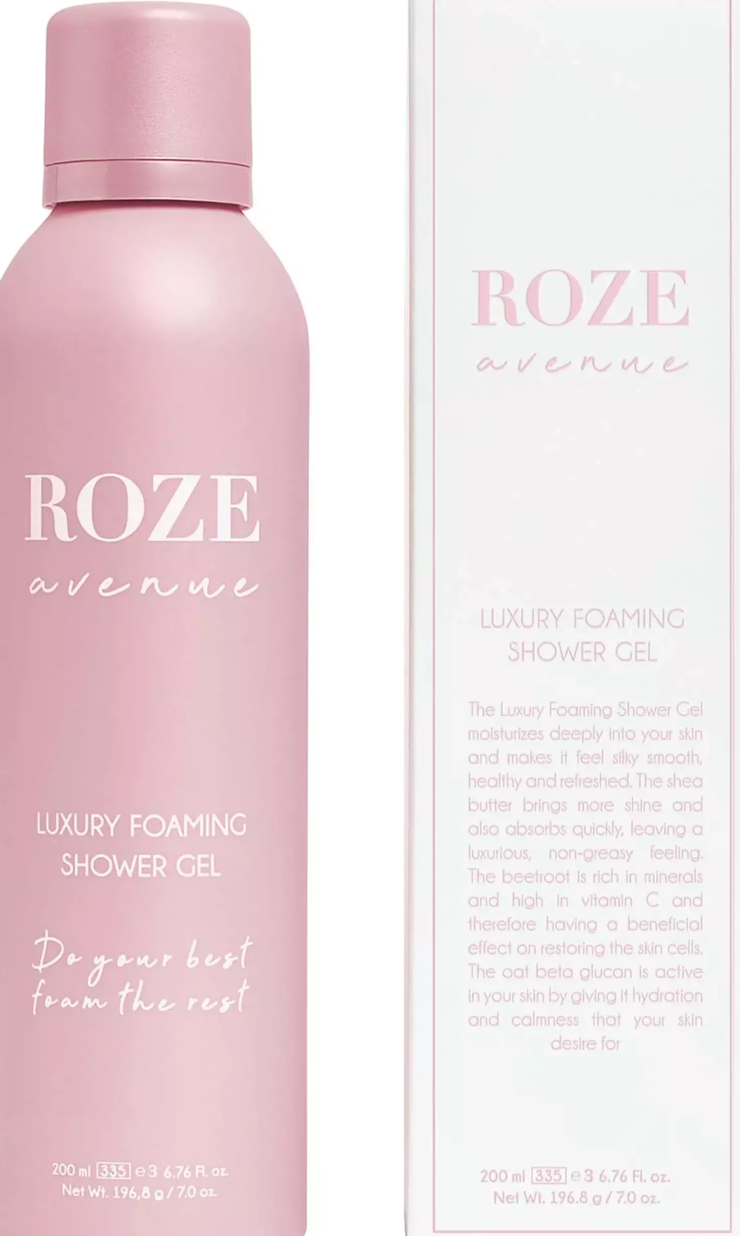 Roze Avenue Luxury Foaming Shower Gel 200 ml