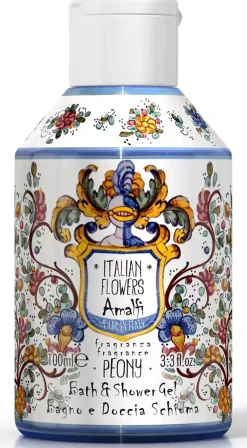RudyAmalfi Peony Le Maioliche Bath & Shower Gel 100 ml