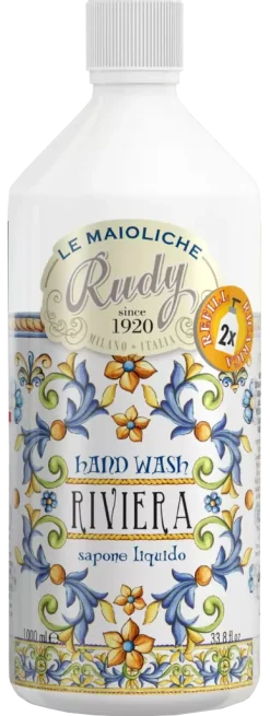 RudyRiviera Le Maioliche Hand Wash Refill 1000 ml