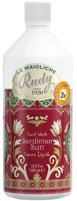 RudySardinian Sun Le Maioliche Hand Wash Refill 1000 ml