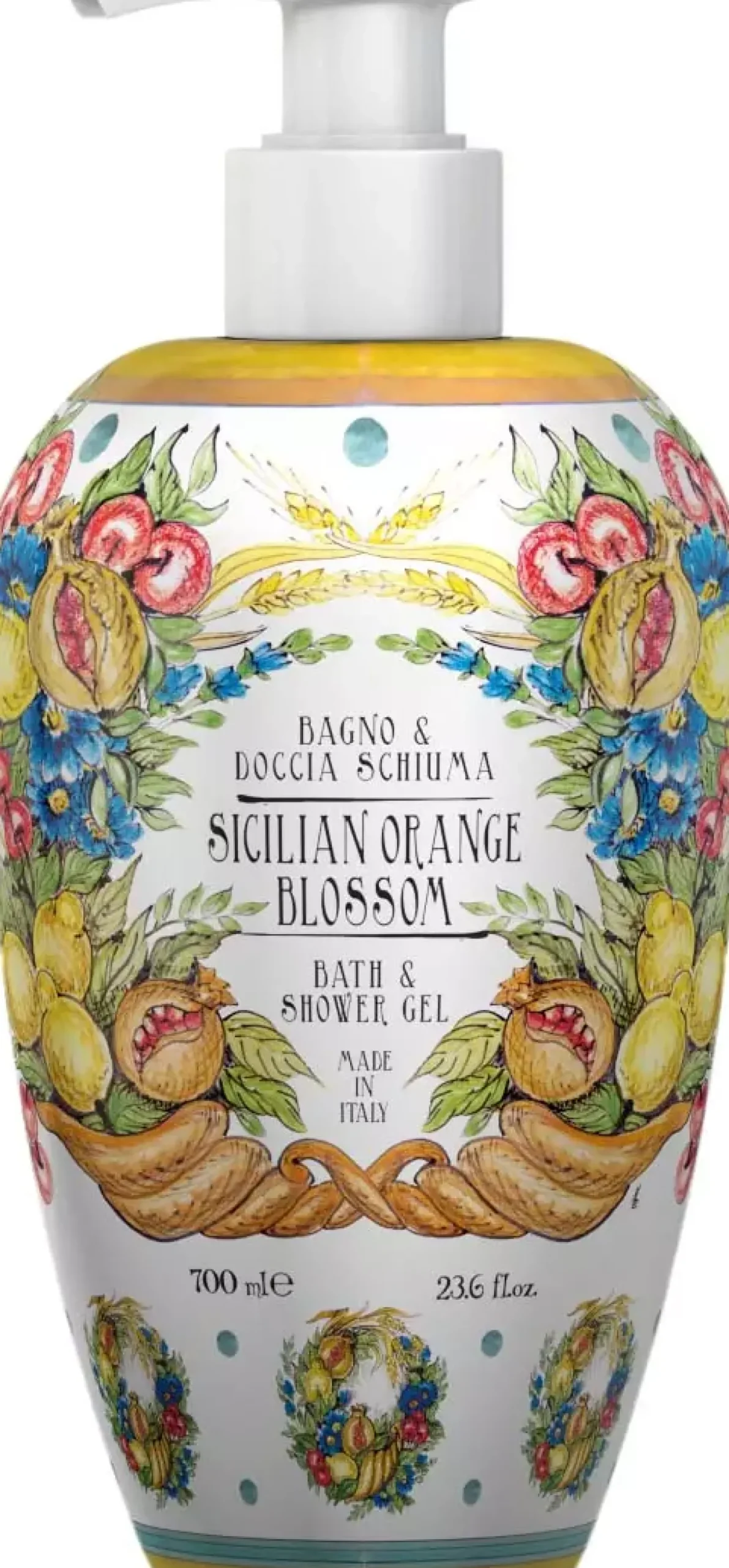RudySicilian Orange Blossom Le Maioliche Bath & Shower Gel 700 ml