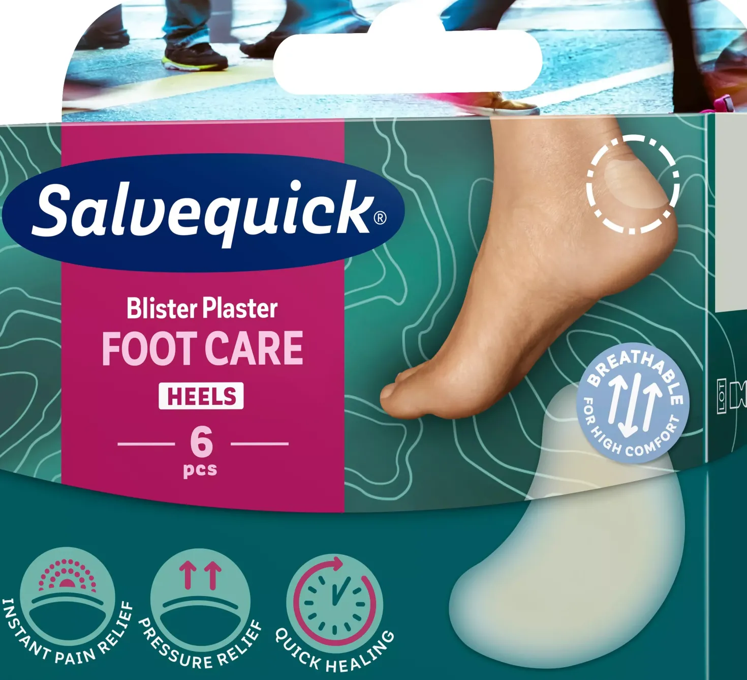 Salvequick FCSkavsår Medium