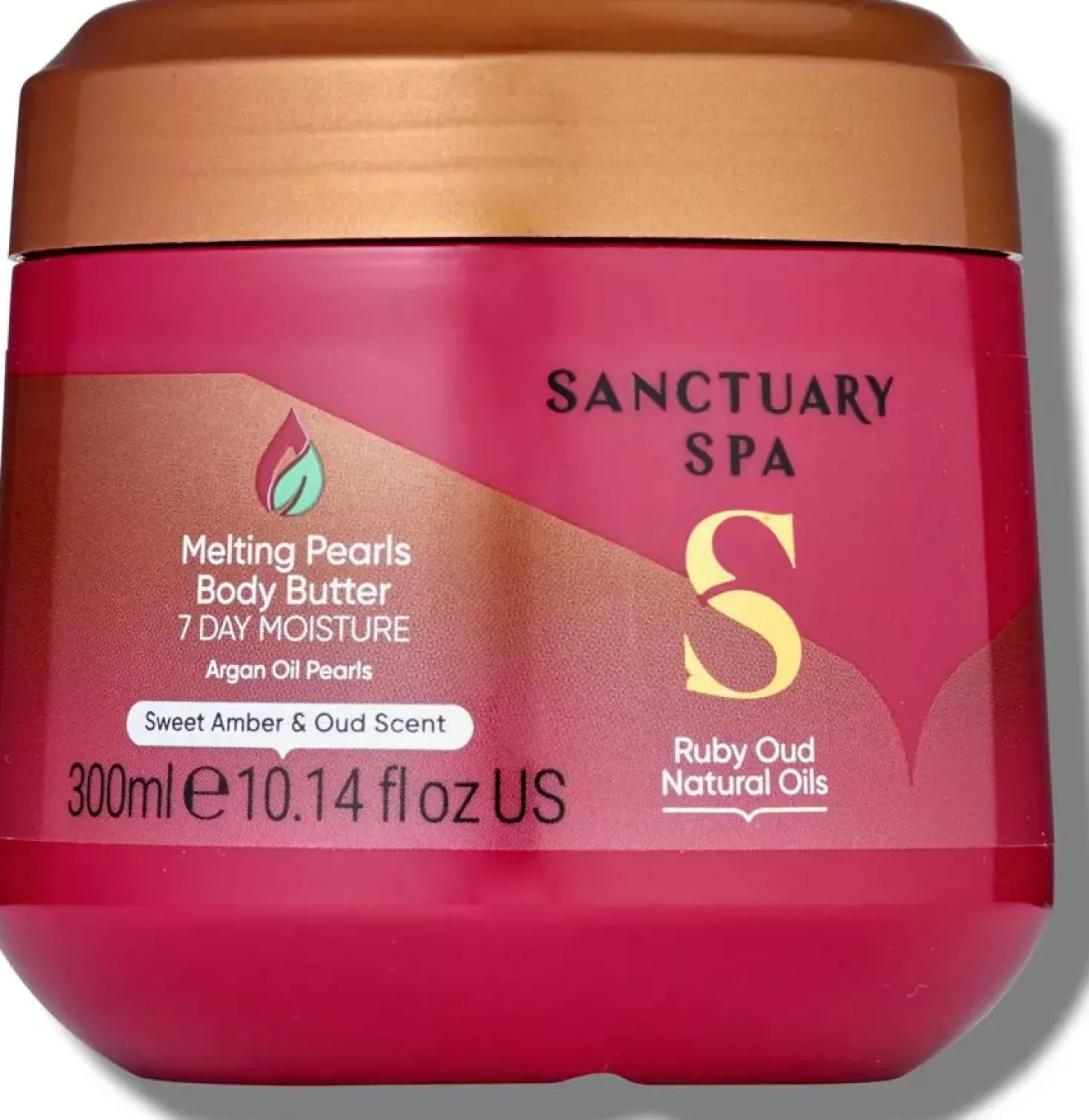 Sanctuary SpaRuby Oud Natural Oils Melting Pearl Body Butter 300 ml