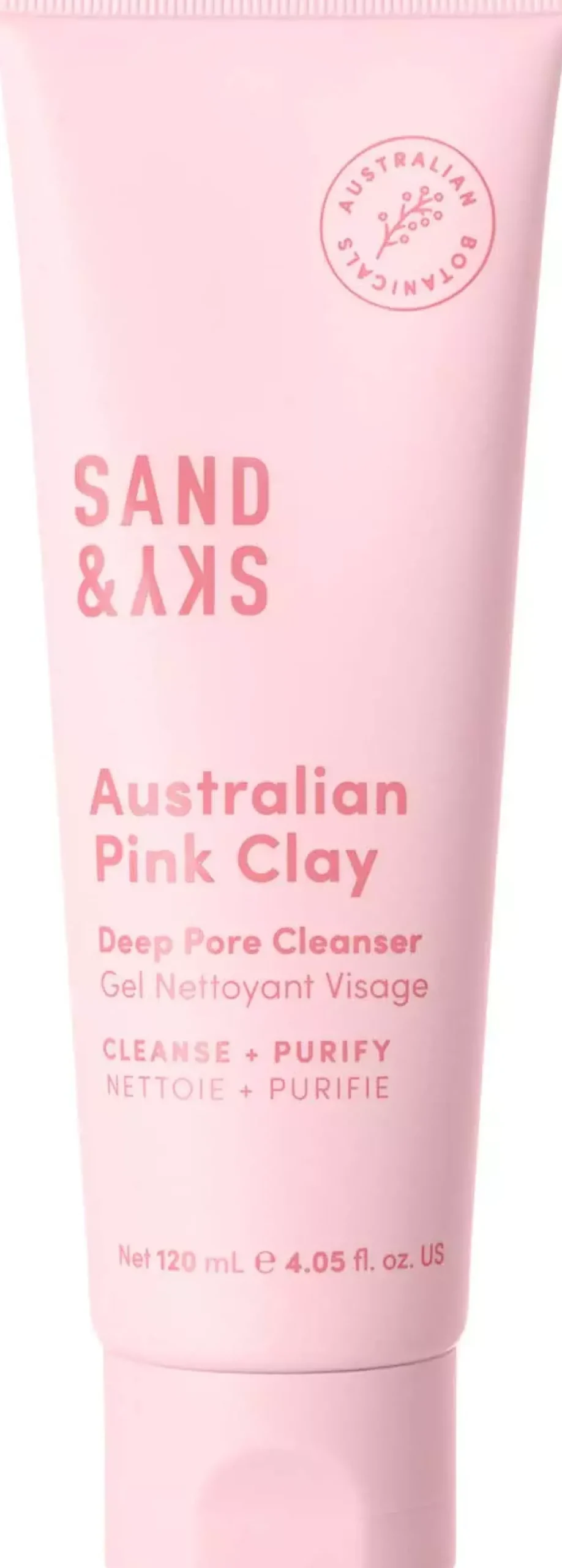 Sand & SkyAustralian Pink Clay Deep Pore Cleanser 120 ml