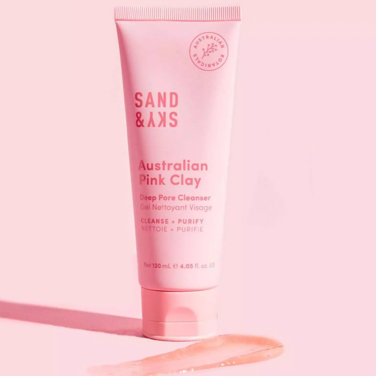 Sand & SkyAustralian Pink Clay Deep Pore Cleanser 120 ml