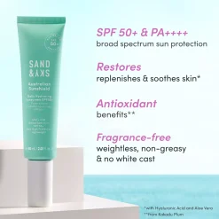 Sand & SkySunscreen Daily Hydrating Sunscreen SPF 50+ 60 ml