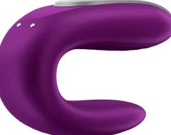 Satisfyer Double Fun Incl. Bluetooth And App Violet