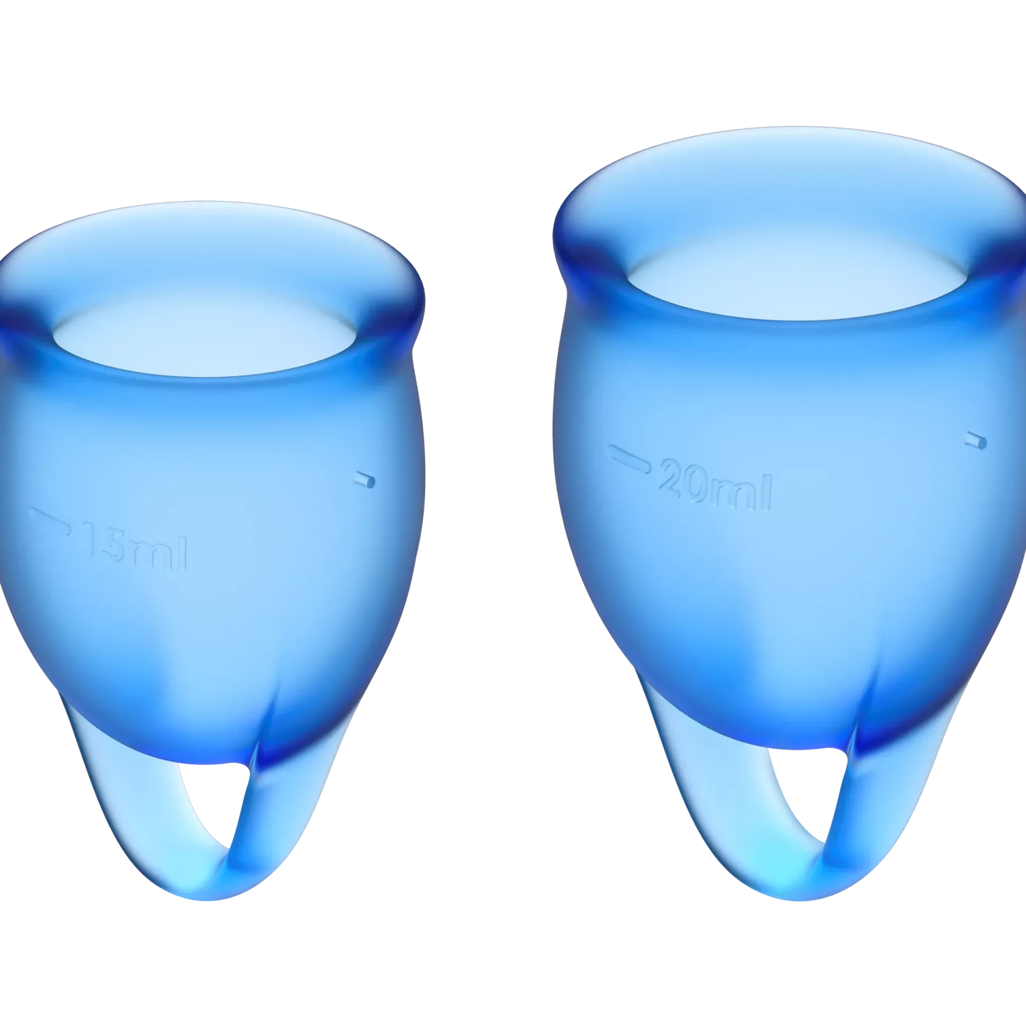 Satisfyer Feel Confident Menstrual Cup Dark Blue
