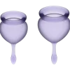 Satisfyer Feel Good Menstrual Cup Lila