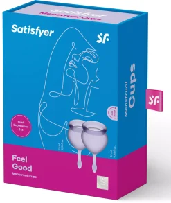 Satisfyer Feel Good Menstrual Cup Lila