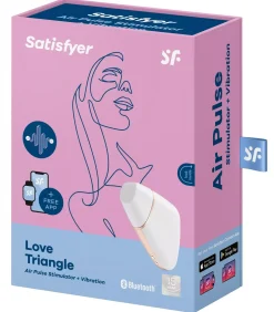 Satisfyer Love triangle incl. Bluetooth and App White
