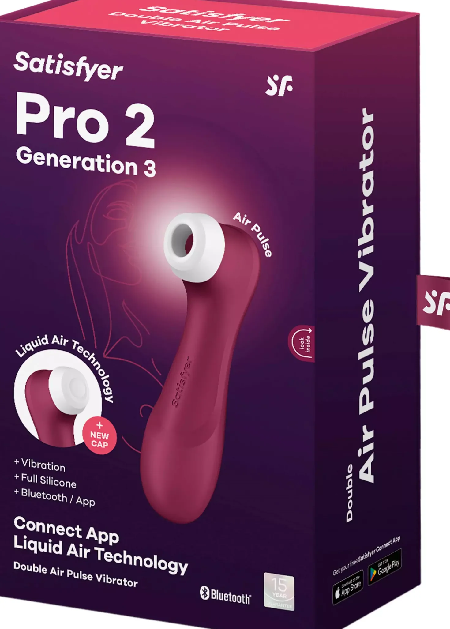 Satisfyer Pro 2 Generation 3 Connect App Lilac