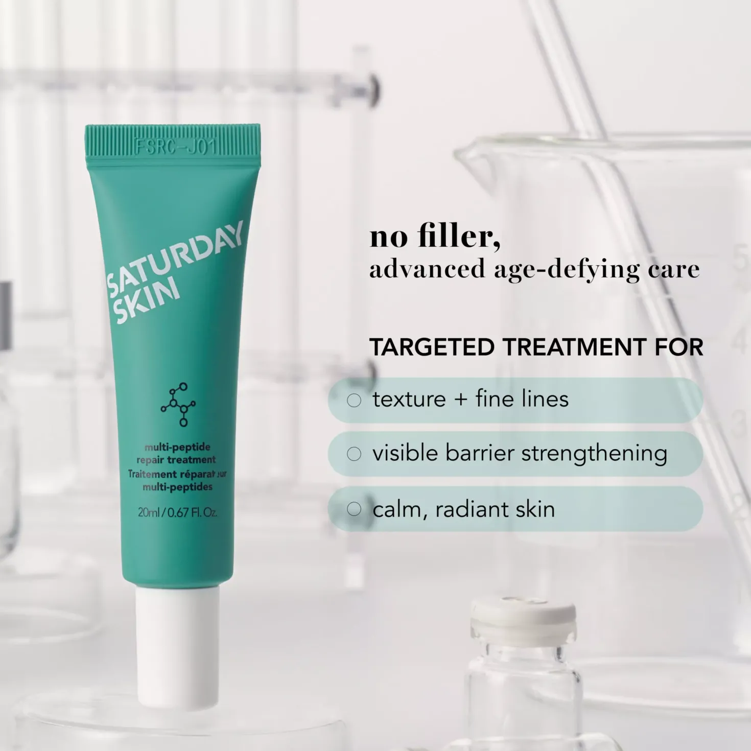 Saturday Skin Multi-Peptide Repair Treatment 20 ml