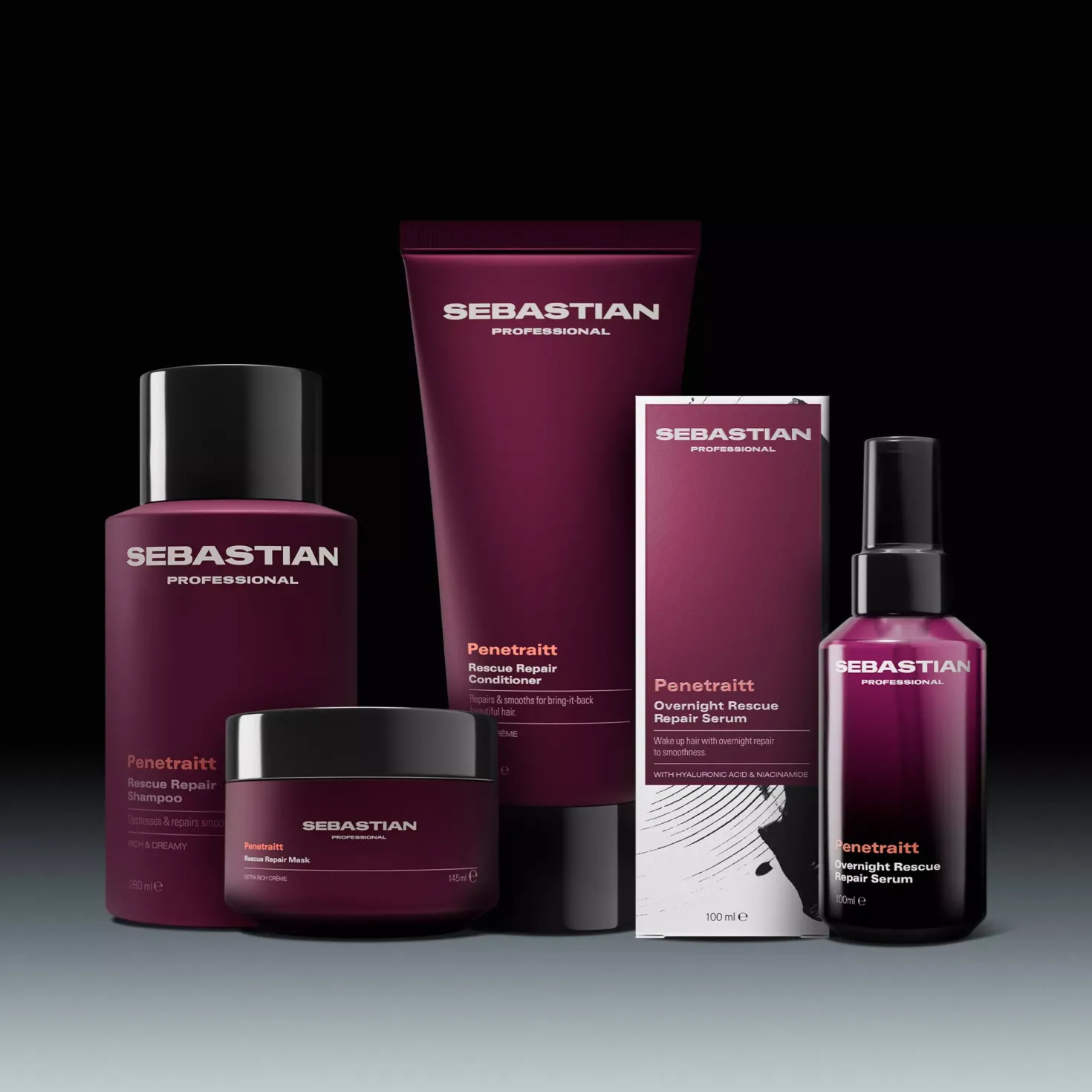 Sebastian ProfessionalPenetraitt Rescue Repair Shampoo 1000 ml