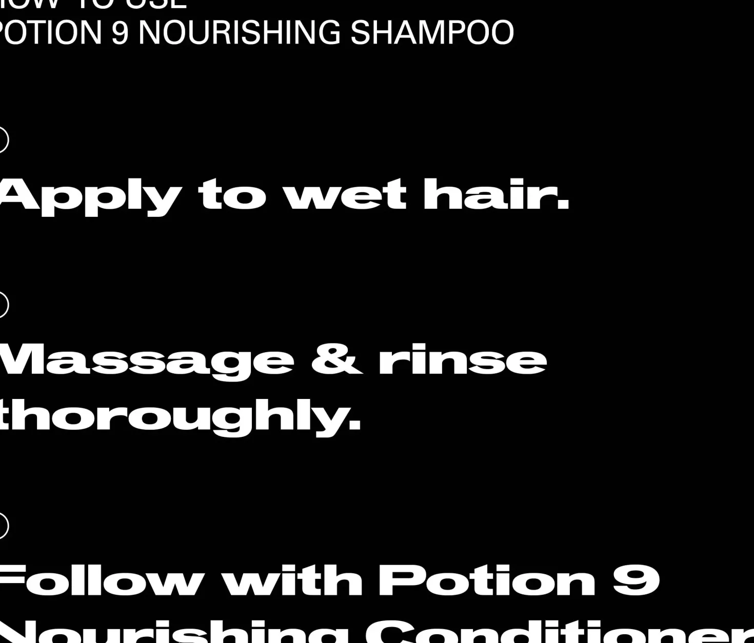 Sebastian ProfessionalPotion 9 Nourishing Shampoo 1000 ml