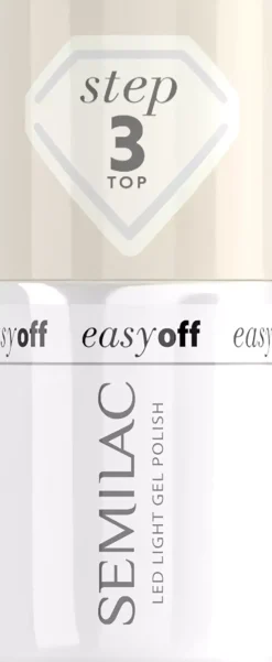 SEMILAC Easy Off LED Light Gel Polish Top