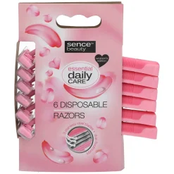SenceEssential daily care 6 Disposable Razors 6 stk
