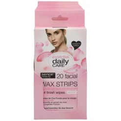 SenceEssential daily Care Hair Removal Wax Strips Sensitive Skinface 30 stk