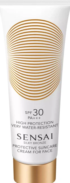 SensaiSilky Bronze Protective Cream Face SPF30 50 ml