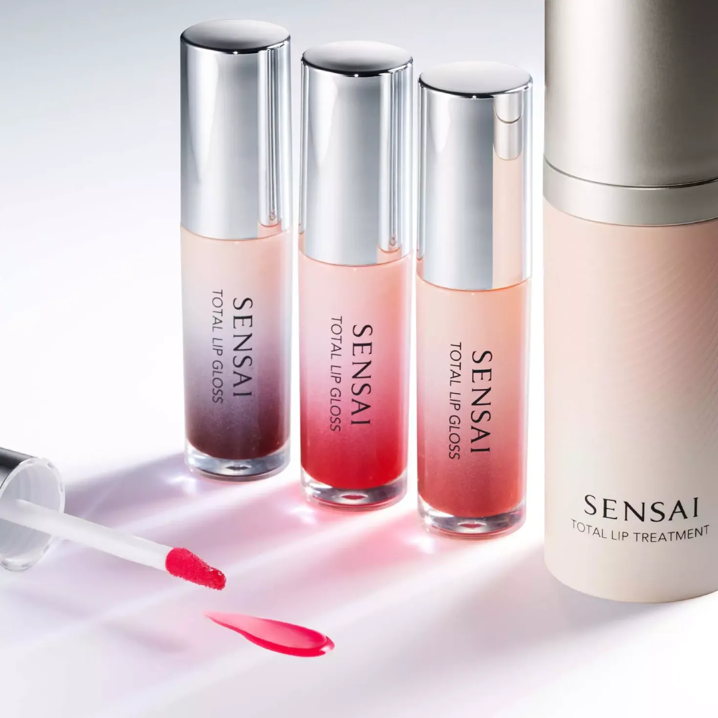 Sensai Total Lip Gloss In Colours 03 Shinonome Coral