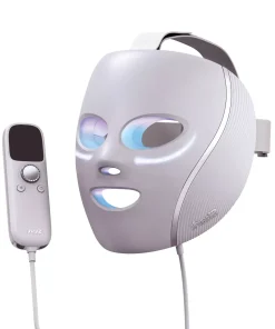 Shark Beauty CryoGlow Red Blue & Infrared iQLED Face Mask & Under Eye Cooling Blue Frost