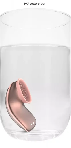 ShotsInnovation Twitch Hands Free Suction & Vibration Toy Rose