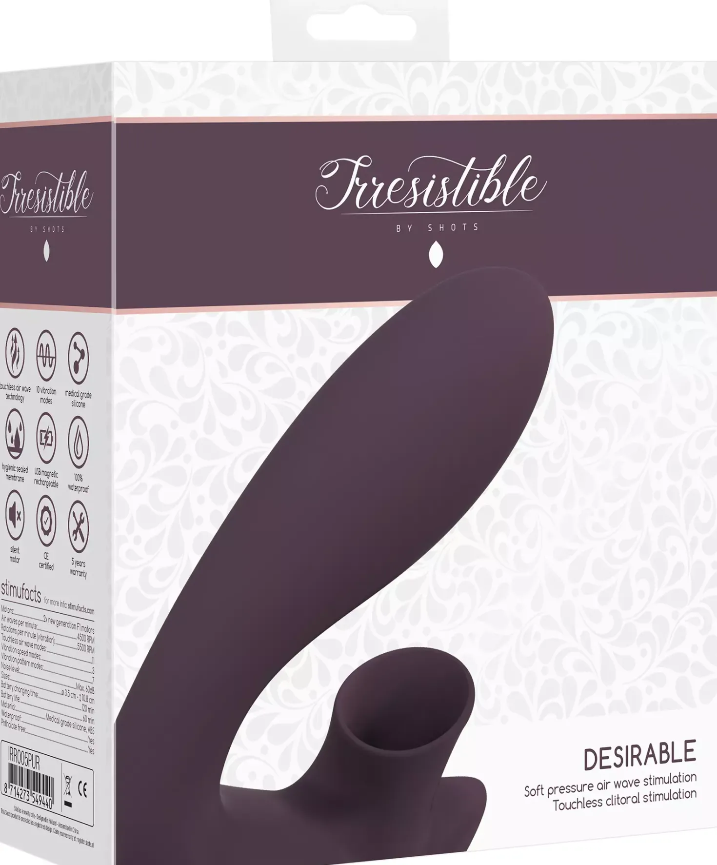 ShotsIrresistible Desirable Pink