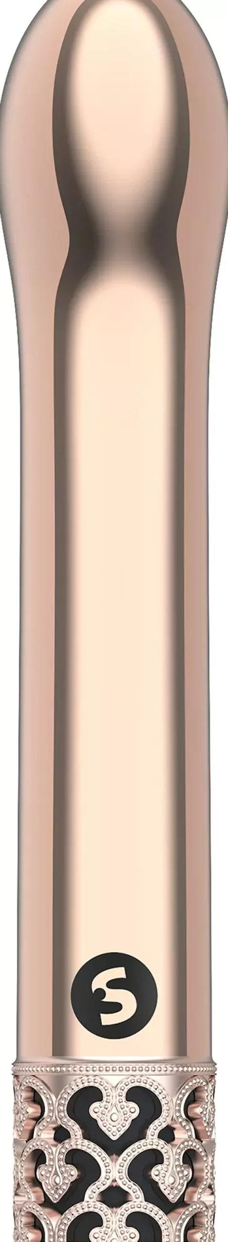 ShotsRoyal Gems Jewel Rechargeable ABS Bullet Rose Gold
