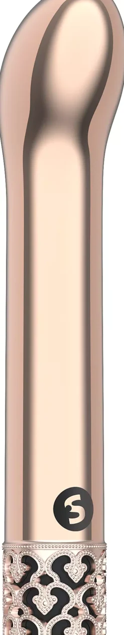 ShotsRoyal Gems Jewel Rechargeable ABS Bullet Rose Gold
