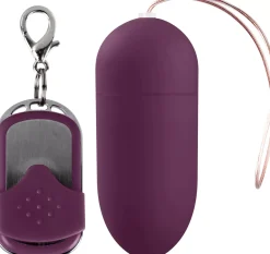 ShotsShots Toys 10 Speed Remote Vibrating Egg Big Purple