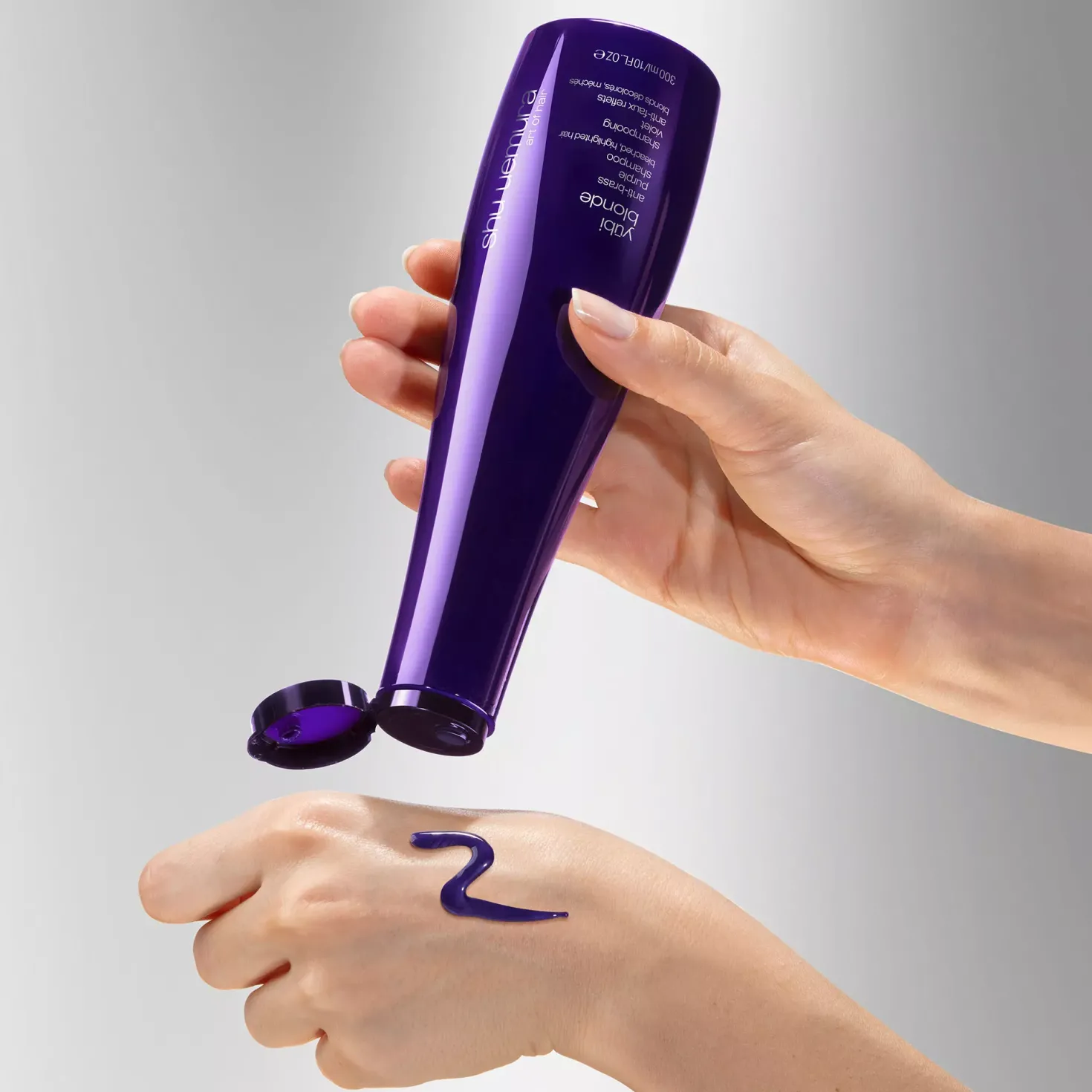 Shu UemuraYubi Blonde Anti-Brass Purple Shampoo 300 ml