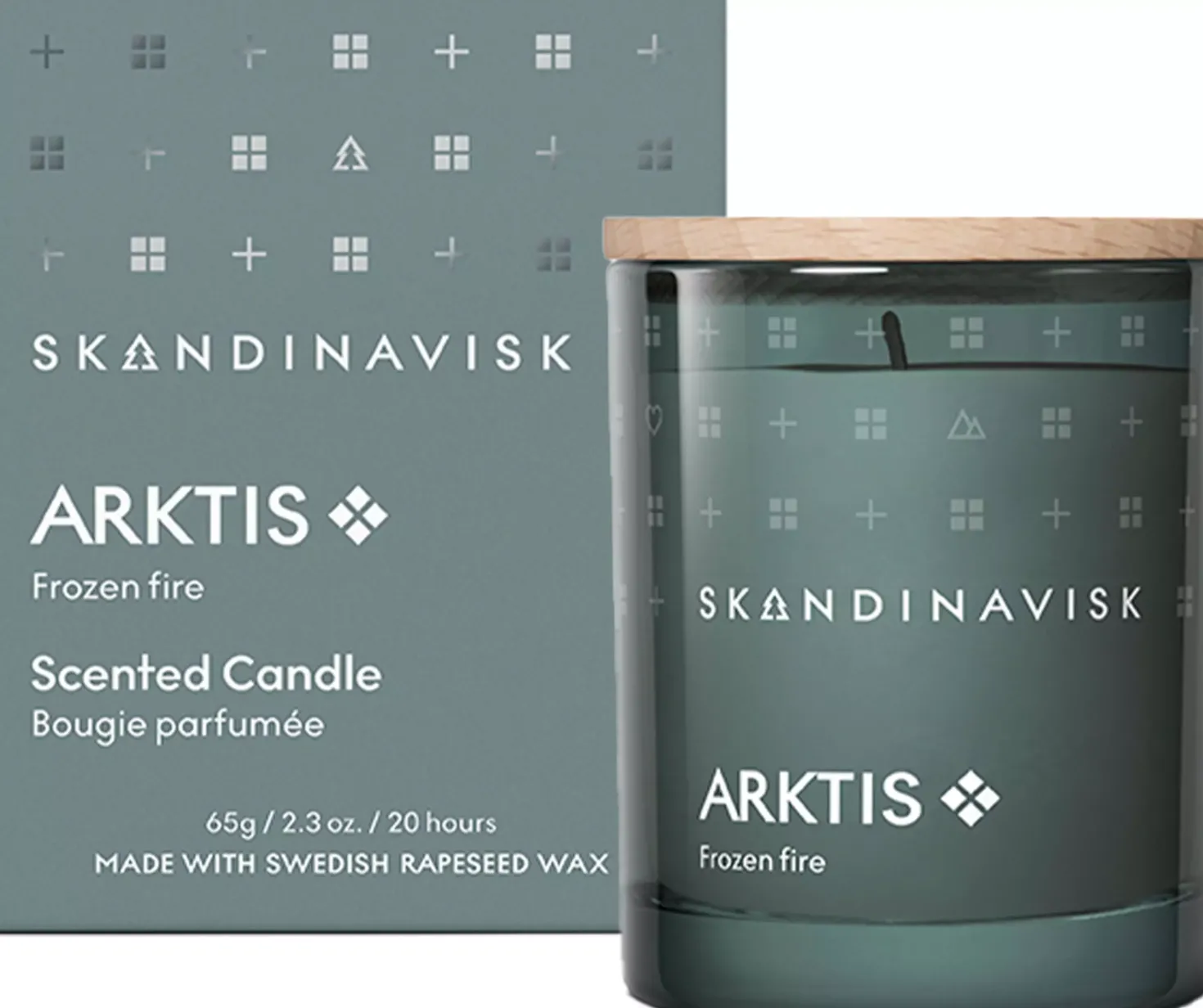 SkandinaviskARKTIS Scented Candle 65 g