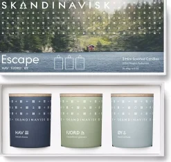 SkandinaviskESCAPE Home Collection Candle Giftset