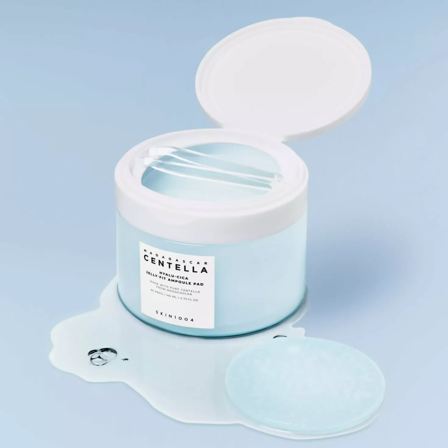 SKIN1004Madagascar Centella Hyalu-Cica Jelly-fit Ampoule Pad 140 ml