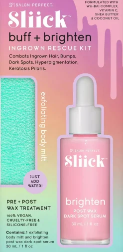 Sliick by Salon Perfect Buff+Brighten Ingrown Rescue Kit 30 ml
