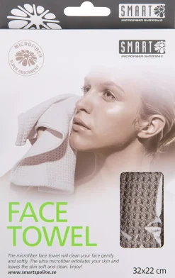 SmartSmart Spa Facetowel Grey