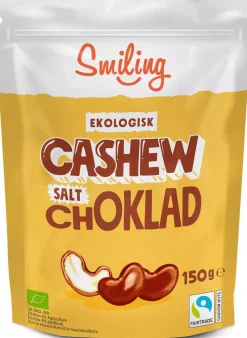 Smiling Cashew Salt Ljuschoklad 150 g