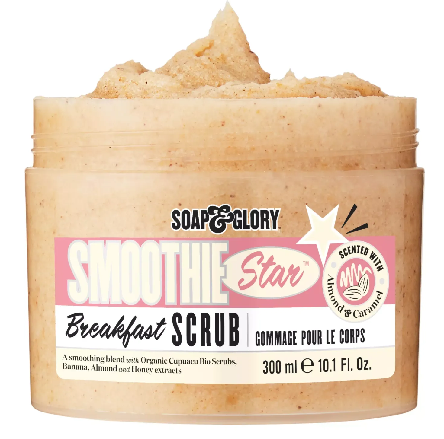 Soap & GlorySmoothie Star The Breakfast Scrub Oat, Sugar & Shea Body Scrub 300 ml