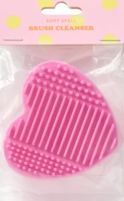Soft Spell Brush Cleanser – Heart-Shaped Cleaning Pad
