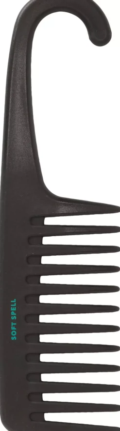 Soft Spell Detangling Comb with Hook – Shower Hair Comb