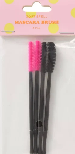 Soft Spell Silicone Eyelash Brushes – 4 Pack