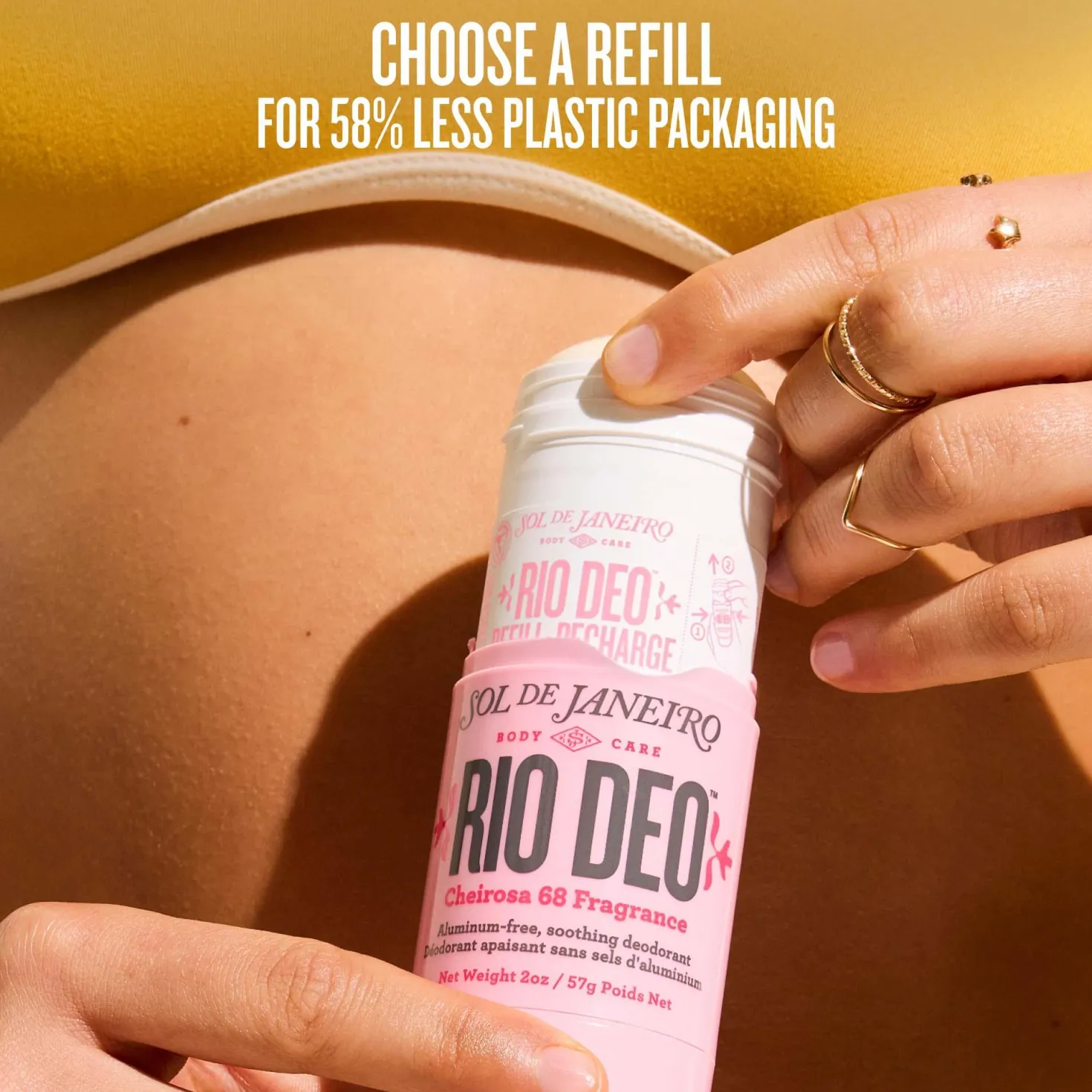 Sol De Janeiro Rio Deo 68 Aluminum-Free Deodorant 57 g