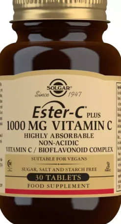 Solgar Ester-C Plus 1000 mg Vitamin C Tablets